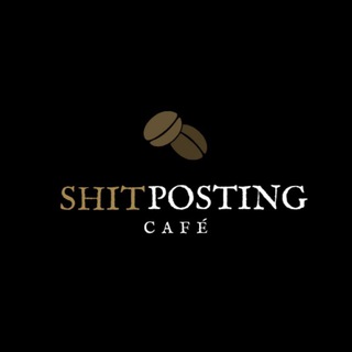 Логотип @shitpostingcafe - The Shitposting Cafè ☕️