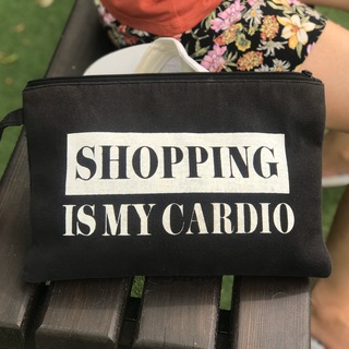 Логотип @shoppingcardio - Shopping is my CARDIO
