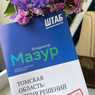 Логотип @shtab_mazur - Штаб общественной поддержки Владимира Мазура