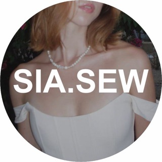 Логотип @sia_sew - SIA.SEW | Швейный блог