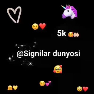 Логотип @signilar_dunyosi - ❁_𝕊𝕚𝕘𝕟𝕚𝕝𝕒𝕣_𝔻𝕦𝕟𝕪𝕠𝕤𝕚_❁(Original)