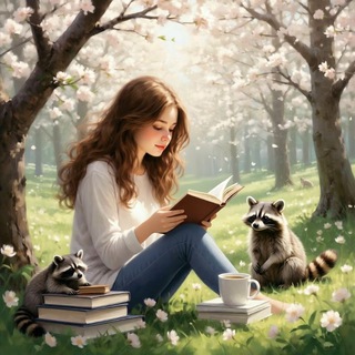 Логотип @sillycharm - 📚Жизнь с Книгой на руках 📚
