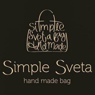 Логотип @simplesveta - Мастерская сумок simple sveta