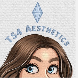 Логотип @sims4lookliya - The Sims 4 Aesthetics | Эстетика в Симс 4