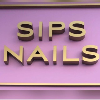 Логотип @sips_nails - Sips Nails