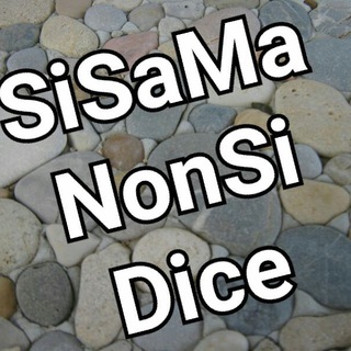 Логотип @sisamanonsidice - SiSaMaNonSiDice