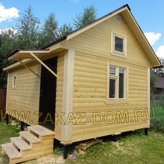 Логотип @skdomabani - Дома-Бани | из бруса | каркасные | под ключ | фундаменты | Ск Заказ-Дом