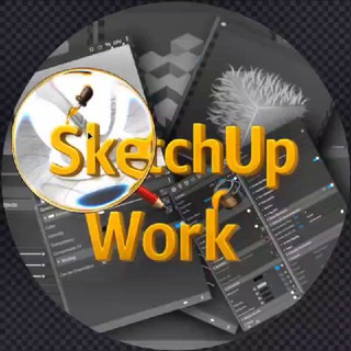 Логотип @sketchup_work - SketchUp WORK