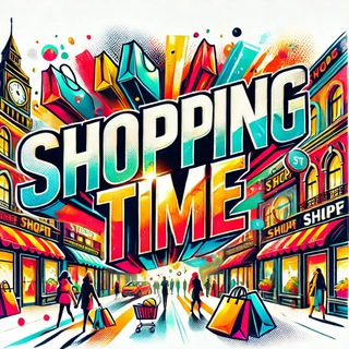 Логотип @skidkikrug - Shopping Time🛍️