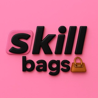 Логотип @skill_bags - 𝘀𝗸𝗶𝗹𝗹 𝗱𝗿𝗼𝗽 | жіночі сумки 👜