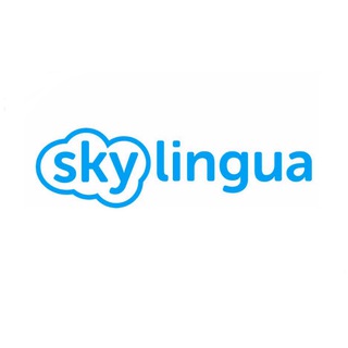 Логотип @skylinguaofficial - SkyLingua
