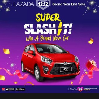 Логотип @slashlazada - slash lazada