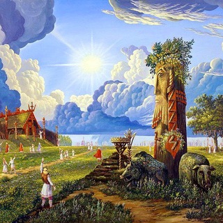 Логотип @slav_time_chat - Время славян 🔆 Чат