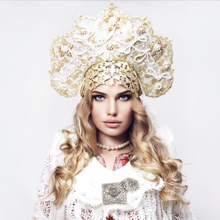 Логотип @slavmoda - Дом русской одежды Валентины Аверьяновой