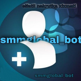 Логотип @smmglobal_official - Smm global Sifatli Nakrutka