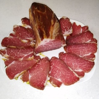 Логотип @smokerbaa - КОПЧЕНОСТИ от "СанСаныча"