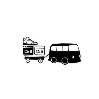 Логотип @sneakerwagon - Wagon Daily - стиль, улицы и мысли