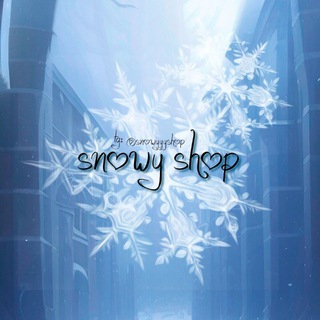 Логотип @snowyyyshop - ❄️snowy kpop shop☃️