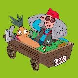 Логотип @sochipark_ru - Тележка Бабы Яги | Сочи Парк