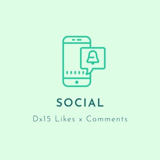 Логотип @socialdx15 - »[Dx15 Likes x Comments]« 🌍 SOCIAL 🌍