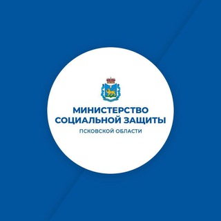 Логотип @socialpskov - Министерство социальной защиты Псковской области