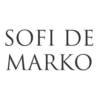 Логотип @sofidemarko_ru - SOFI DE MARKO | Москва