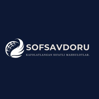 Логотип @sofsavdomarket - Sofsavdo.ru Интернет Магазини