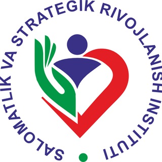 Логотип @soglom_turmush_tarzi_markazi - Salomatlik va strategik rivojlanish instituti