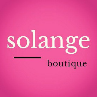 Логотип @solange_shop - Solange_shop_uz🛍