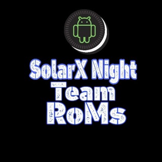 Логотип @solarxnight_teamroms - SolarX Night Team RoMs