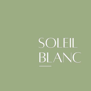 Логотип @soleilblancmsc - SOLEIL BLANC — косметика и аксессуары
