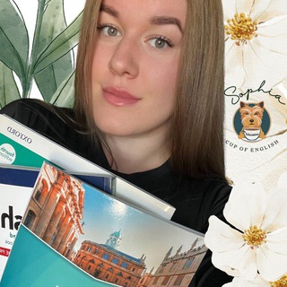 Логотип @sophiacupofenglish - Твоя чашечка Английского | Your cup of English