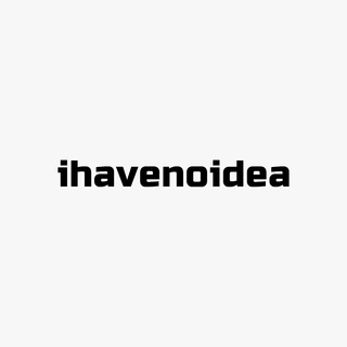 Логотип @sorryihavenoidea - i have no idea