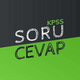 Логотип @sorucevapkpss - KPSS Soru - Cevap | kpssguncel.net