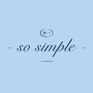 Логотип @sosimpleenglish - So Simple