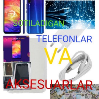 Логотип @sotiladigantelefonla - SOTILADIGAN TELEFON VA AKSESSUARLAR