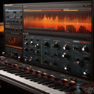 Логотип @soundmastery - Мастерская Звука / СИНТЕЗ