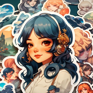 Логотип @sovavrestickers - Стикеры Telegram / Sova