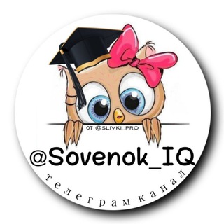 Логотип @sovenok_iq - СОВЕНОК IQ
