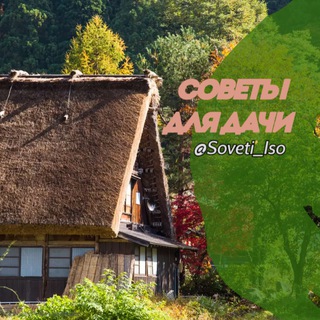 Логотип @soveti_iso - 🏘 Советы для дачи