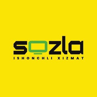 Логотип @sozla_uz - SOZLA - Ishonchli xizmat!