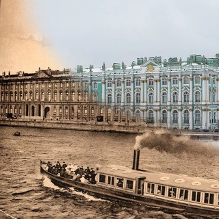 Логотип @spb_in_time - Санкт-Петербург в объективе времени