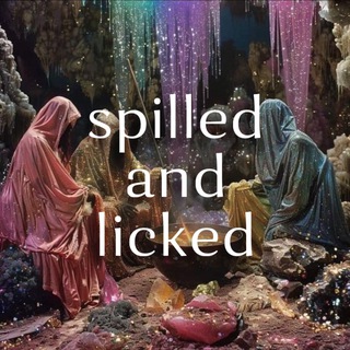 Логотип @spilledziggy - spilled and licked