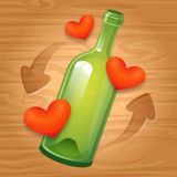 Логотип @spinthe_bot - Spin the Bottle 🍾❤️