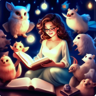 Логотип @starfoxtales - 🦊Сказки звёздной лисицы 🦊