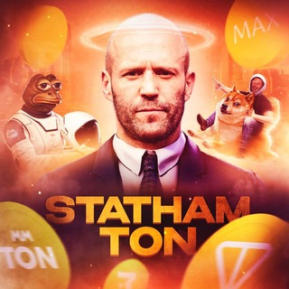 Логотип @statham_ton - Jason Statham TON