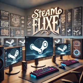Логотип @steamelixe - STEAM eliXe🎮
