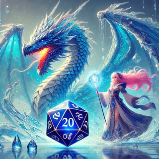 Логотип @steeldices - Драконы, дайсы, Аркен-Хар. Дарья Сталь пишет