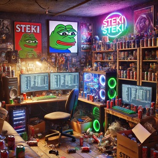 Логотип @stekibasedment - STEKI'S BASEDMENT 😈