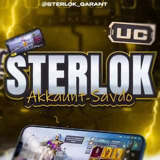 Логотип @sterlok_savdo - STERLOK AKKAUNT SAVDO🤝